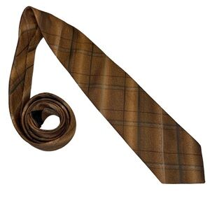 Wembley Slip Stitched Quality necktie men’s tie for brown green or black suit
